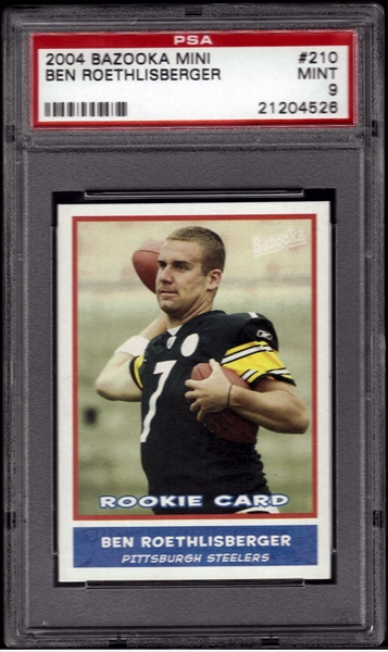 2004 Future Legends Ben Roethlisberger Pittsburgh Steelers Rookie Jersey  Card